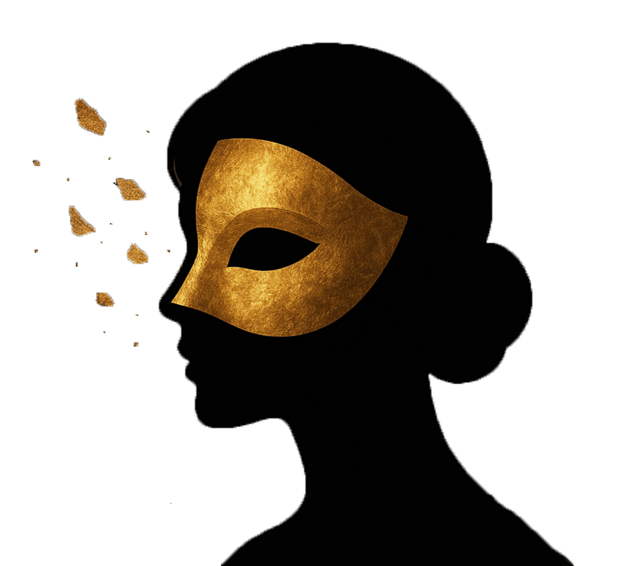 Máscara dourada